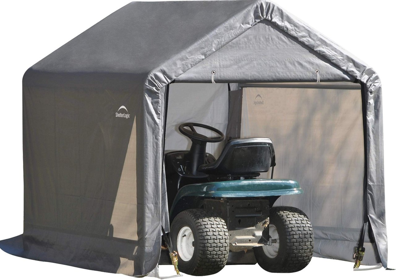 1 Shelter Logic Shed-in-a-Box Canopy Storage Shed - 6´ x 6´