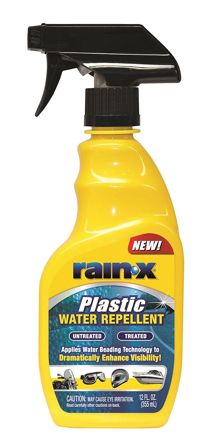 4 Rain-X 620036 Water Repellent Plastic Treatment - 12 fl. oz.