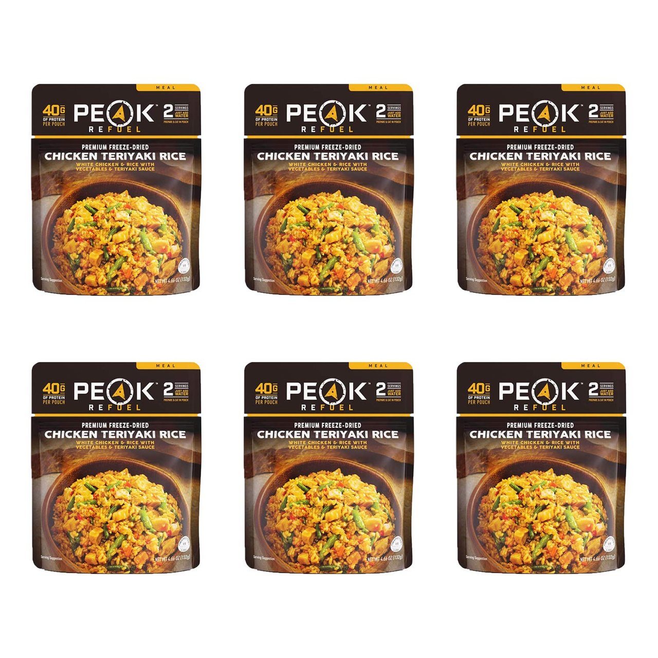 6 Freeze Dried Outdoor Meal with Exceptional Flavor, Rich Protein Content, Easy Preparation, and Featherlight Design