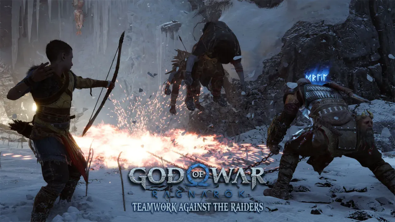 Teamwork Against the Raiders.