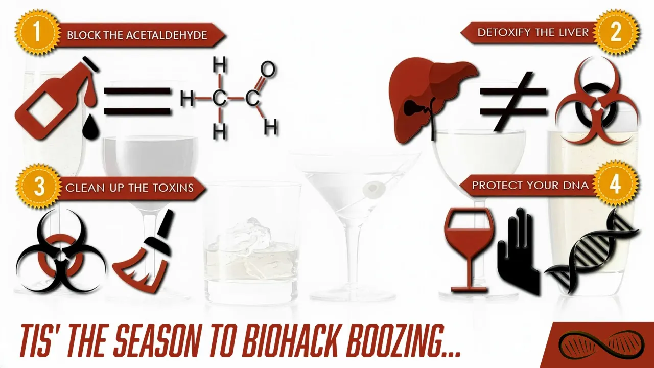 Hacking the Hangover 🍺🍷🍸🥃 11 Boozing Biohacks