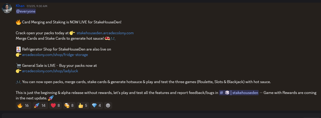 https://images.ecency.com/DQmQLucFNLotRSwCxx3QdG6c1ZARcx9LhiNpWxcAU8KnUYG/discord_announcement_staking_live.png