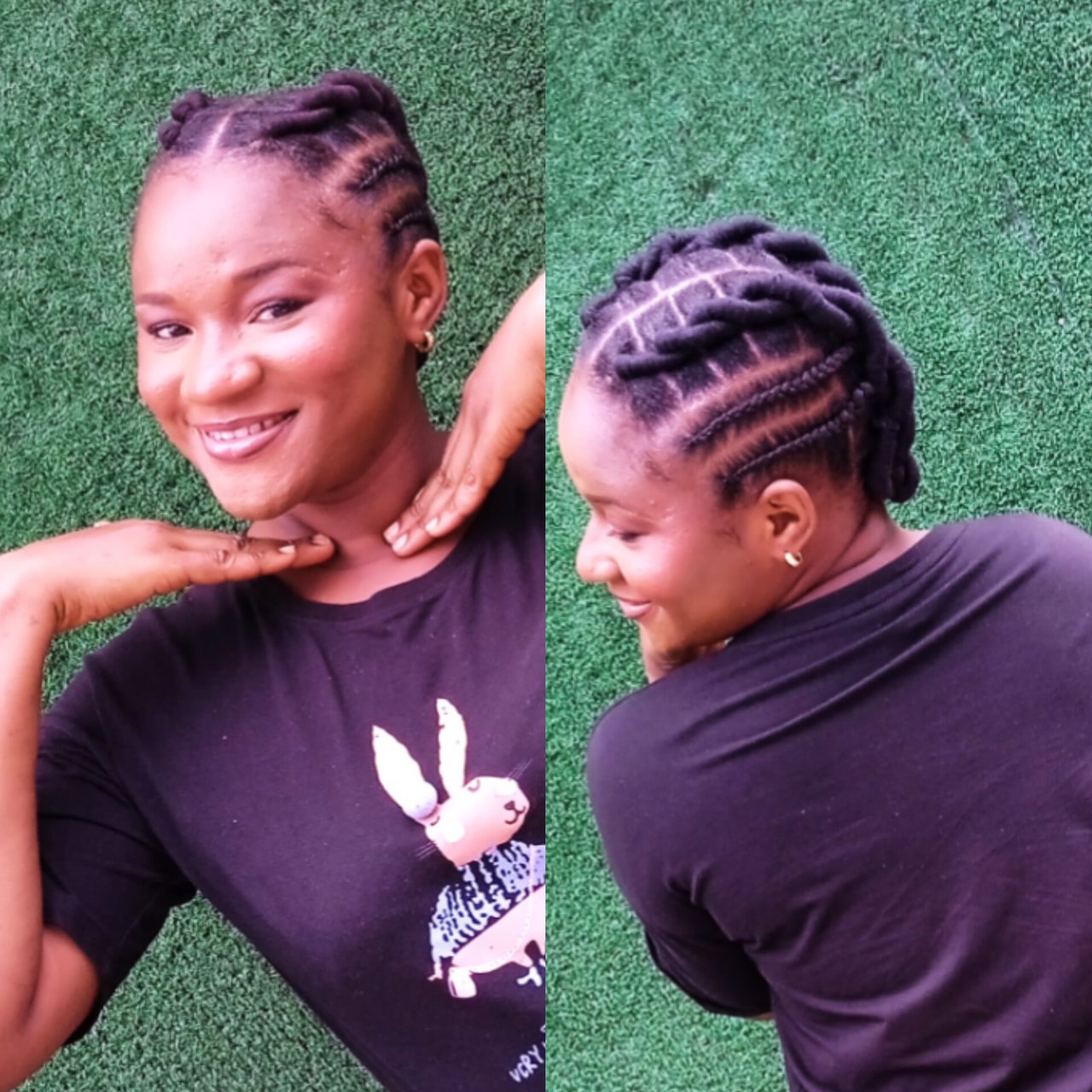 From My Bucket list: Recreating African Kiko Hairstyle.