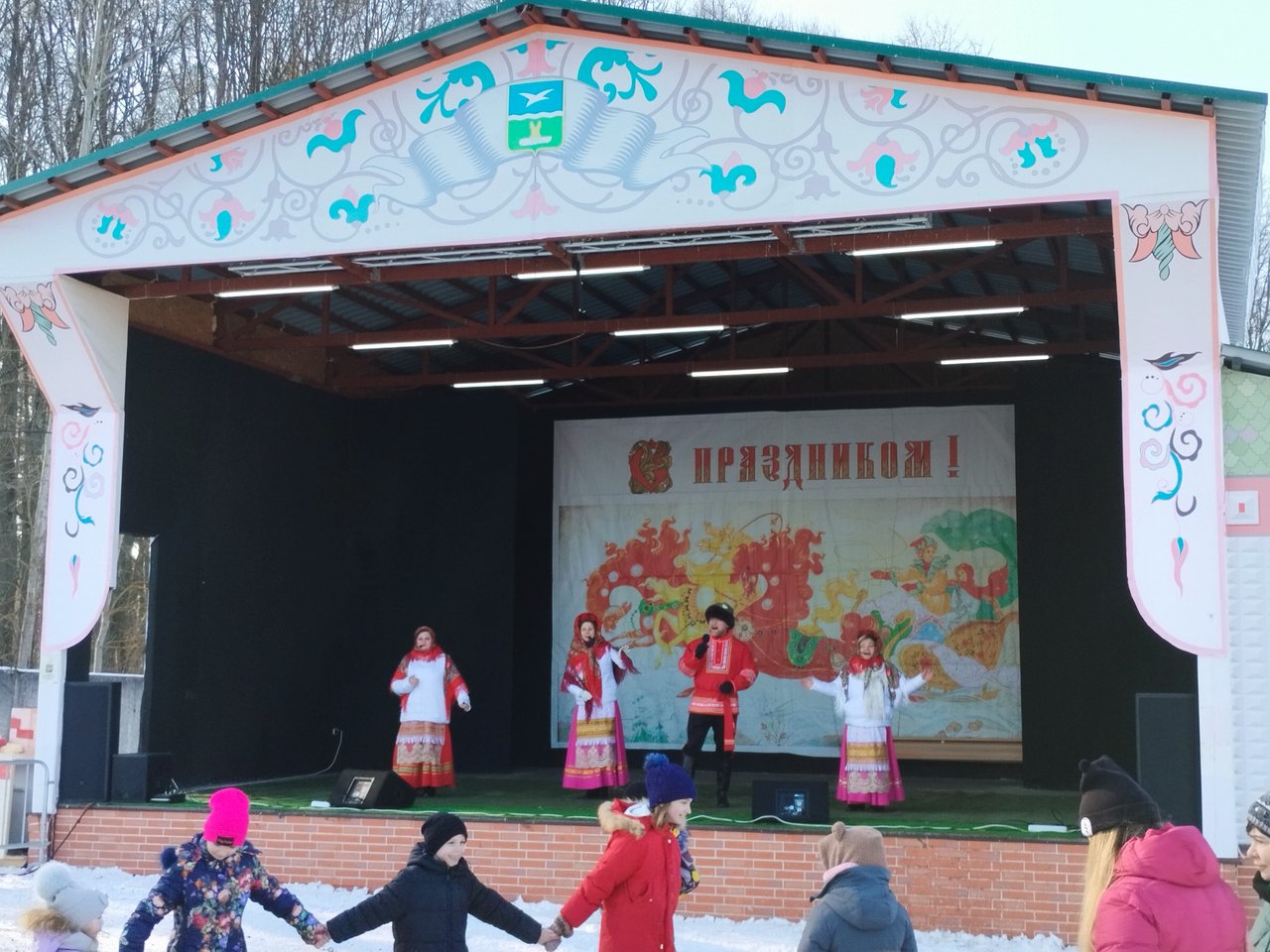 Festive of Shrovetide holiday or Maslenitsa