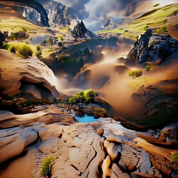 https://images.ecency.com/DQmTeJ1rVSAN1Qg8vF4CMTEQQEXzNaatJHA85SbdWmBKZwg/splinterlands_valley_landscape_unreal_engine.jpg