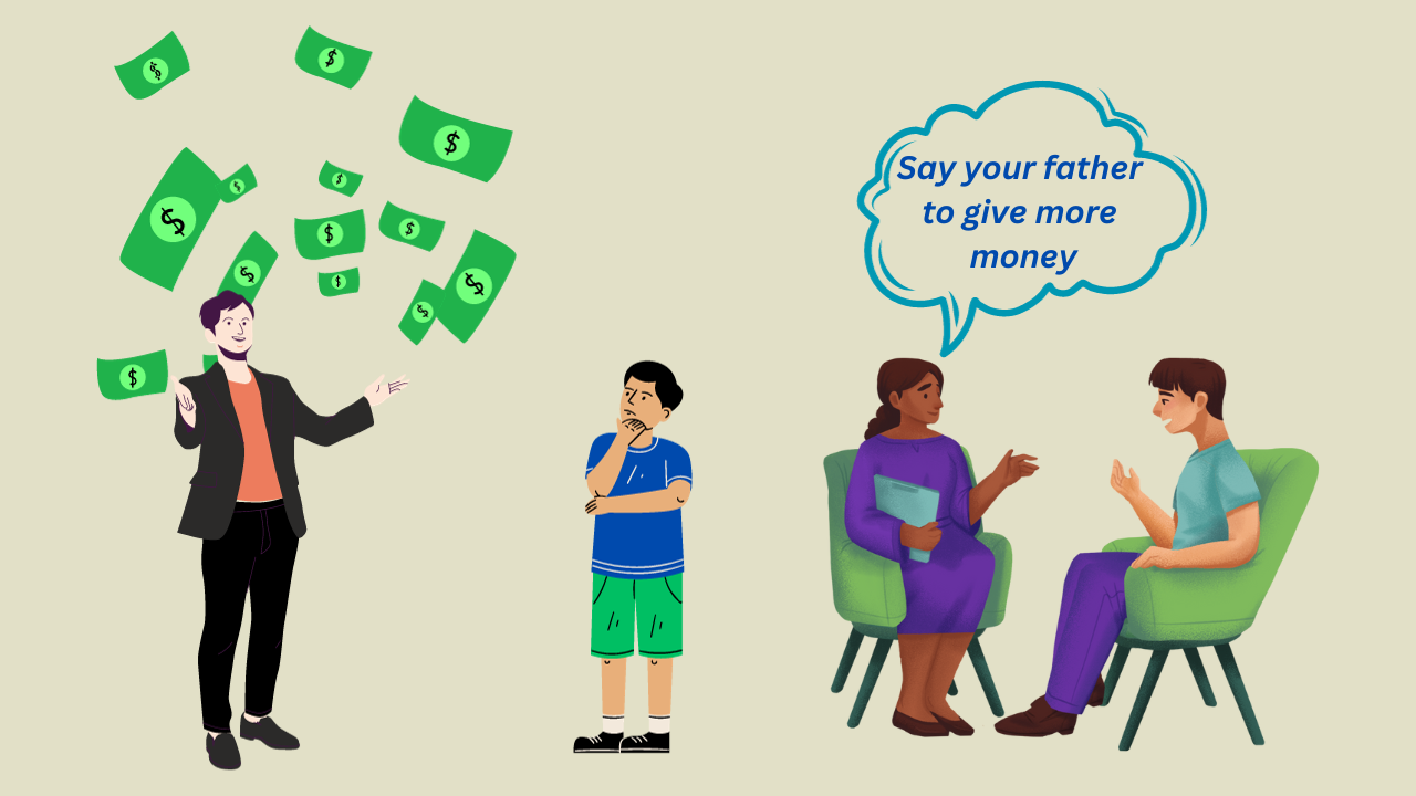 https://images.ecency.com/DQmTsVjf6poJKpMKQdVEE7KqaD7FjamMC3H9tRSJpq4hX2f/say_your_father_to_give_more_money.png