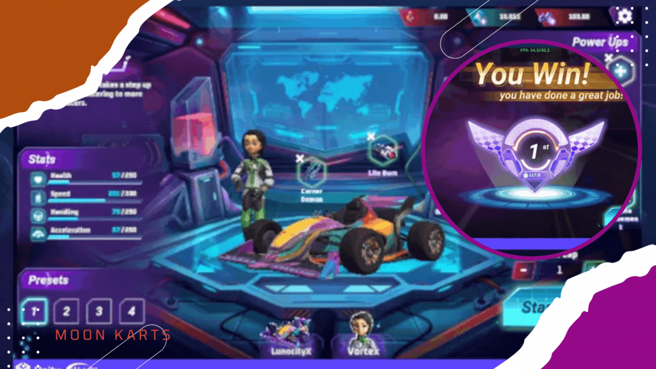 Moonkarts The Beginning | Purchasing & Staking Assets - Fuel Generator