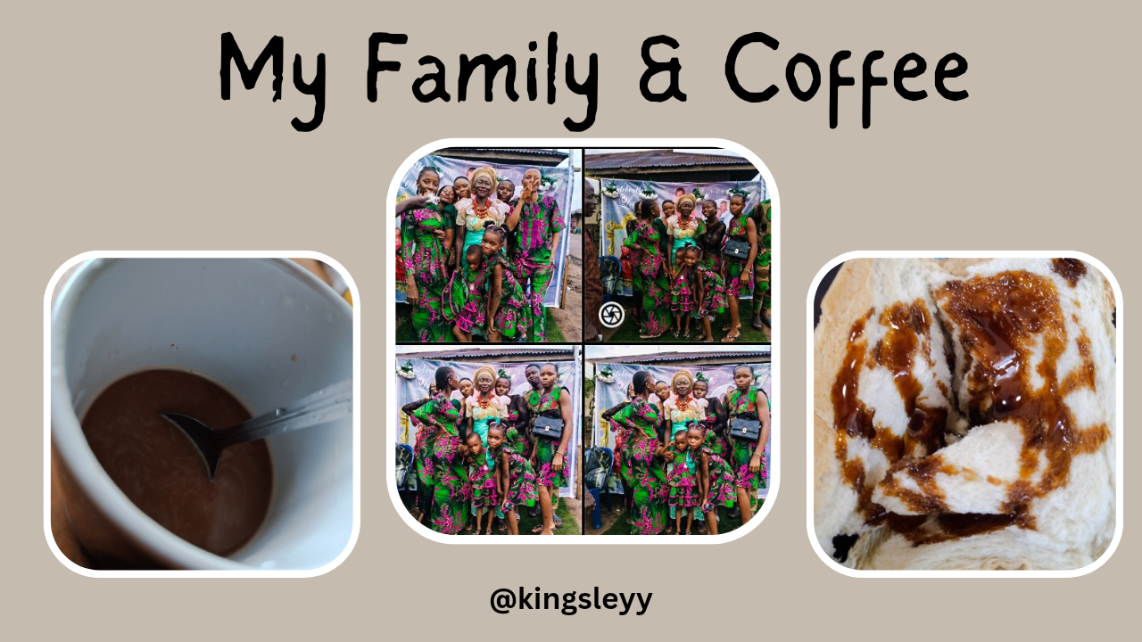 My family & Coffee