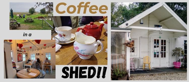 Coffee in a shed! - The Fisherman's Hut