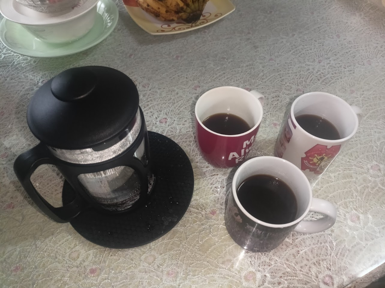 Using the French Press for the First Time <3 