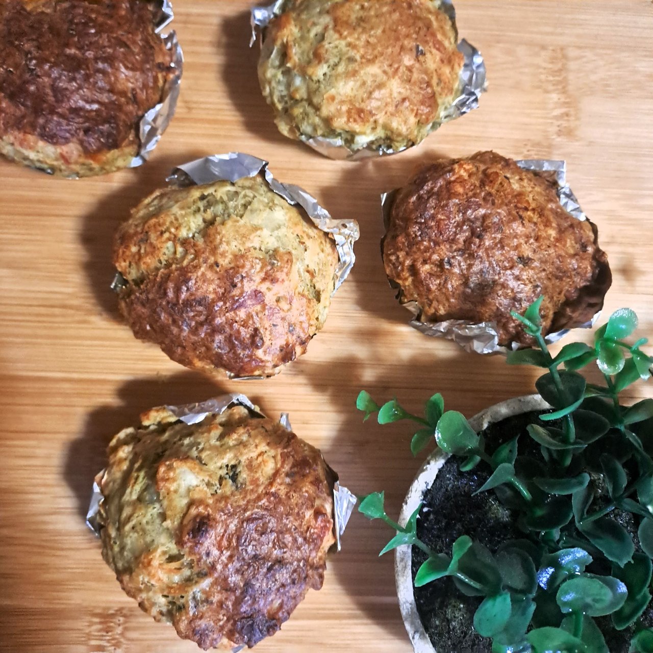 Summer's Strange Kitchen - Infinite Options Air-Fryer Veggie & Cheese Muffins