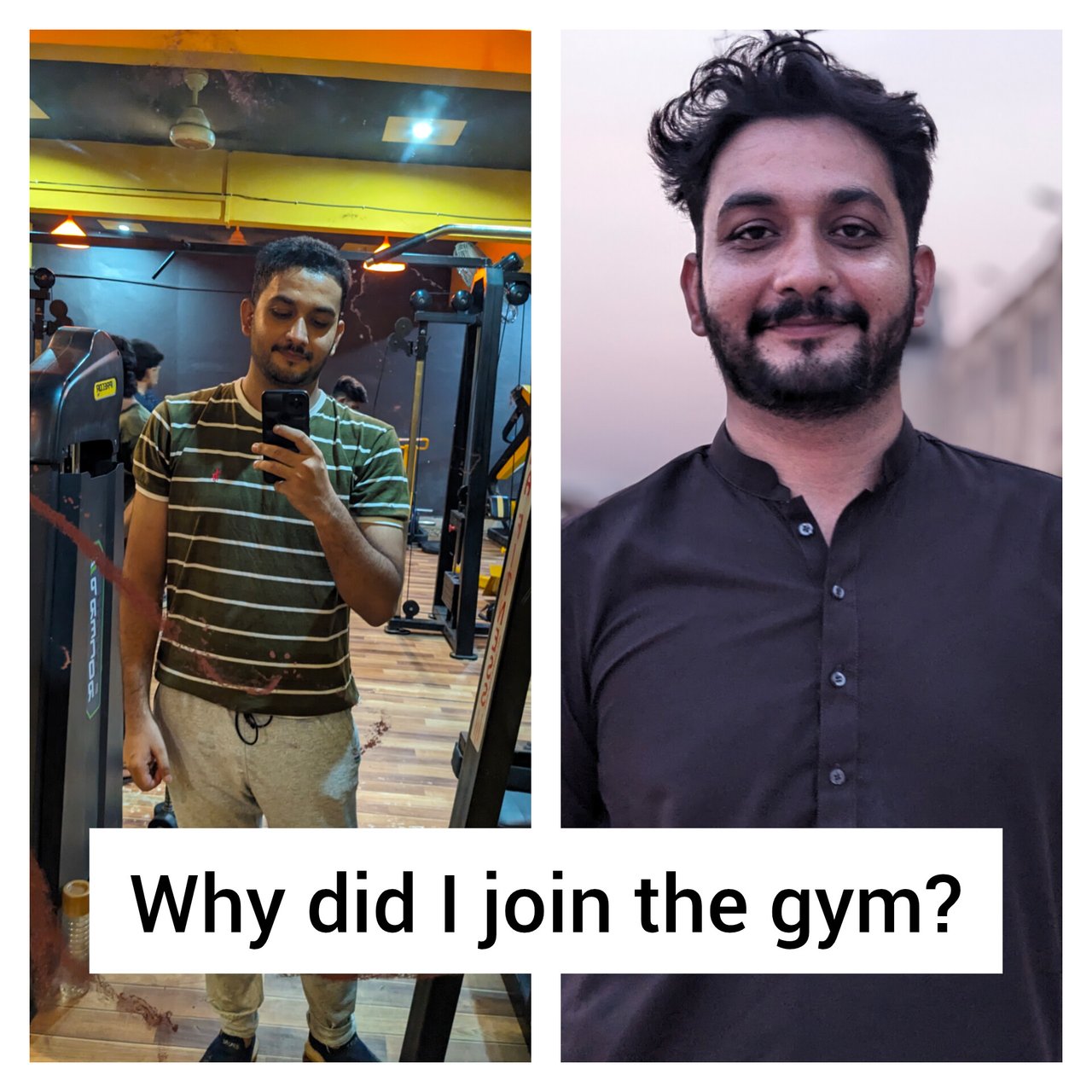 Why did I join the gym? 