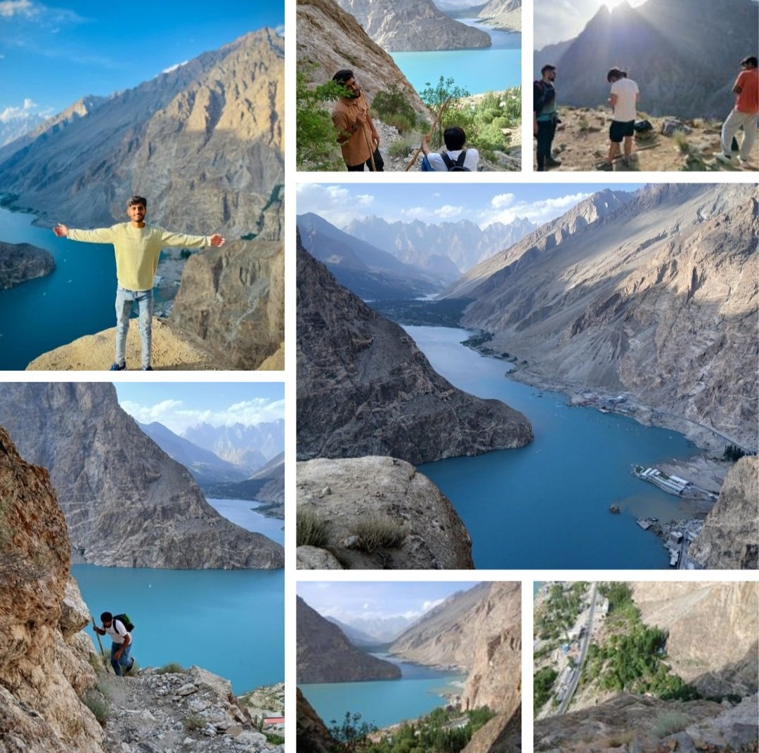 My first hiking experience at Baskochi Meadows in Ainabad and the stunning view of Attabad Lake