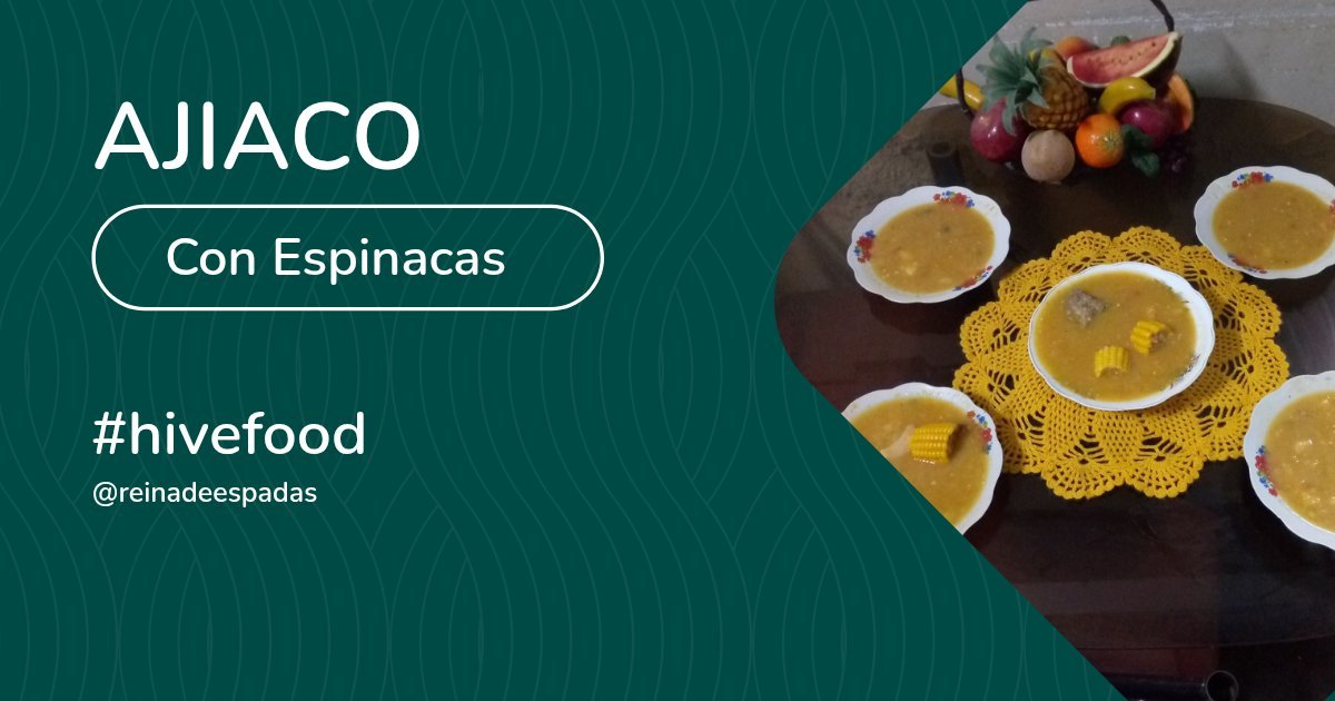 Ajiaco con espinacas[ESP/ENG]