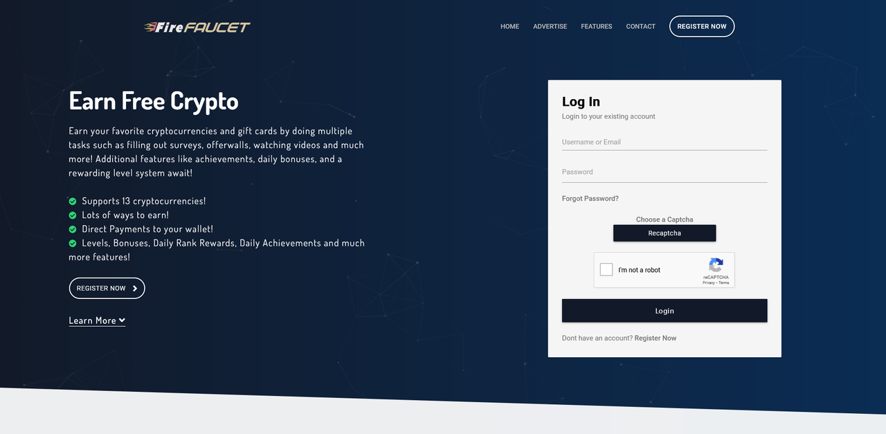 FireFaucet Bitcoin Faucet Review
