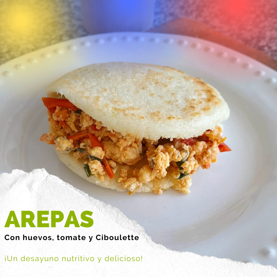 ESP-ENG] Las tradicionales Arepas con ''Perico'' - The traditional arepas  with parakeet | PeakD