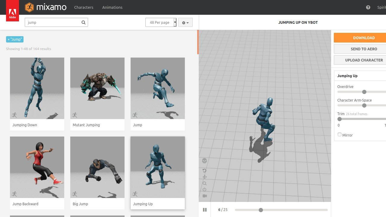 Importing A Mixamo Character With Animation Into The Godot Engine Peakd