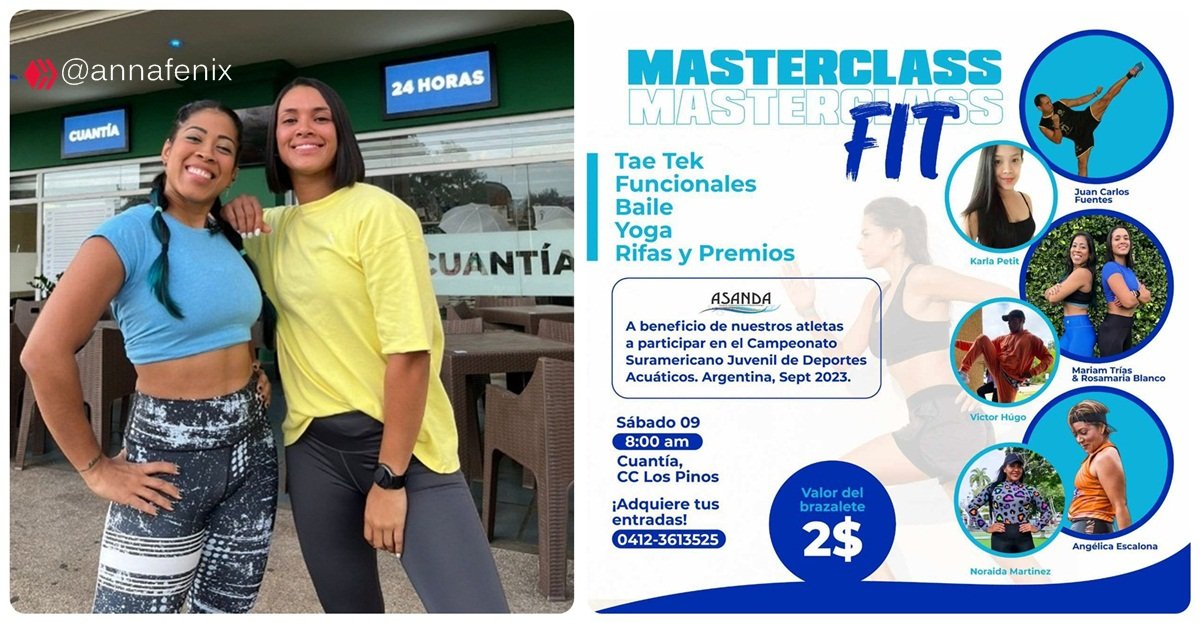 MASTERCLASS FIT, UNIDOS POR UNA CAUSA DEPORTIVA. (Es - En)