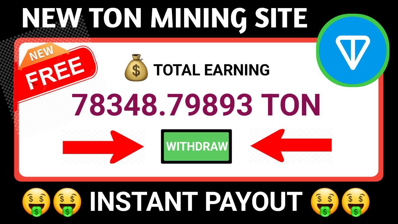 Ton cloud mining site Free Earn Crypto Rewards 😀