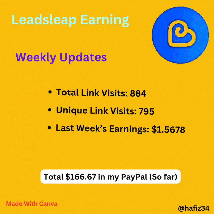 Weekly Leadsleap Earnings Report (July 18, 2025) | Short Diary on Thursday (July 17)