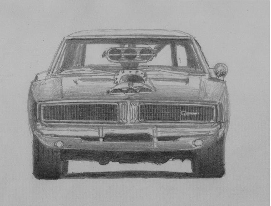 ESP/ENG] Dibujando automóviles - Dodge Charger (1970) / Drawing Cars - Dodge  Charger (1970) | PeakD