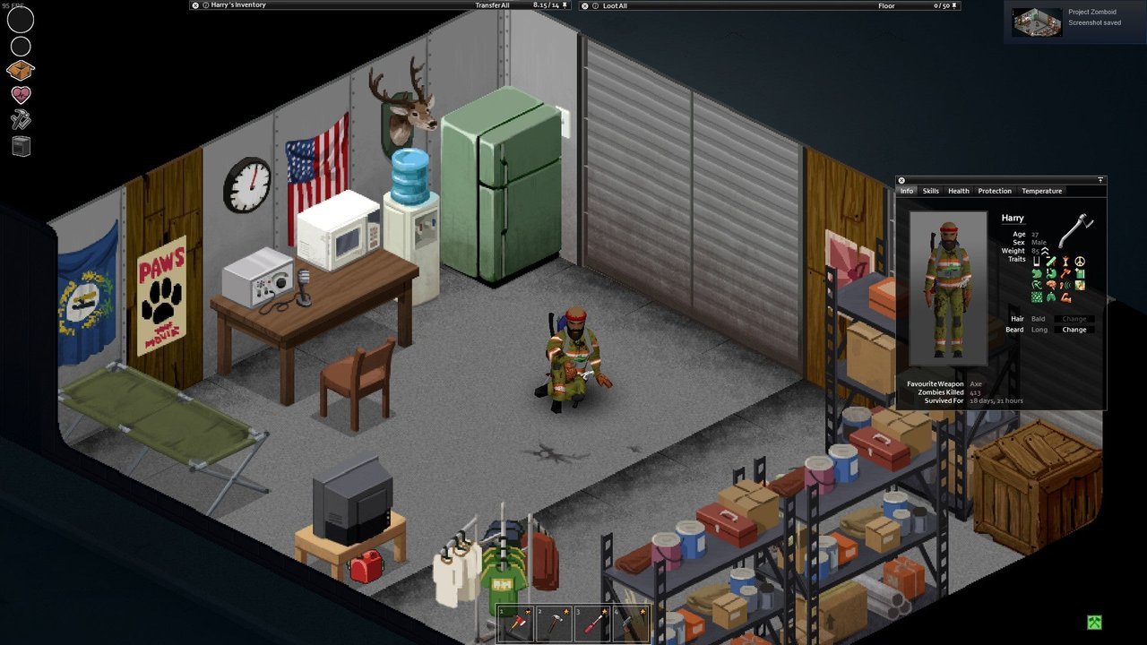 Mastering Project Zomboid chapter 1 Know your Basics