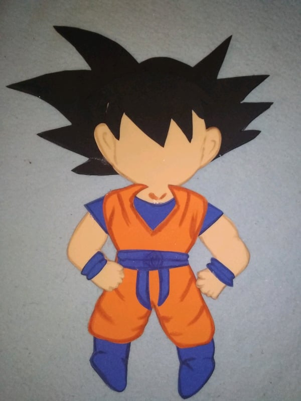 ESP-ENG] Hermoso dulcero con topper-Motivo Goku/Beautiful candy box with  topper-Goku Motive | PeakD