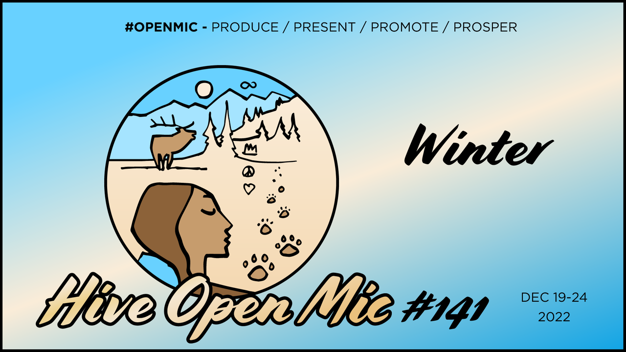 [Hive Open Mid 141](https://peakd.com/hive-105786/@hiveopenmic/hive-open-mic-141-worldwide-live-music-event)