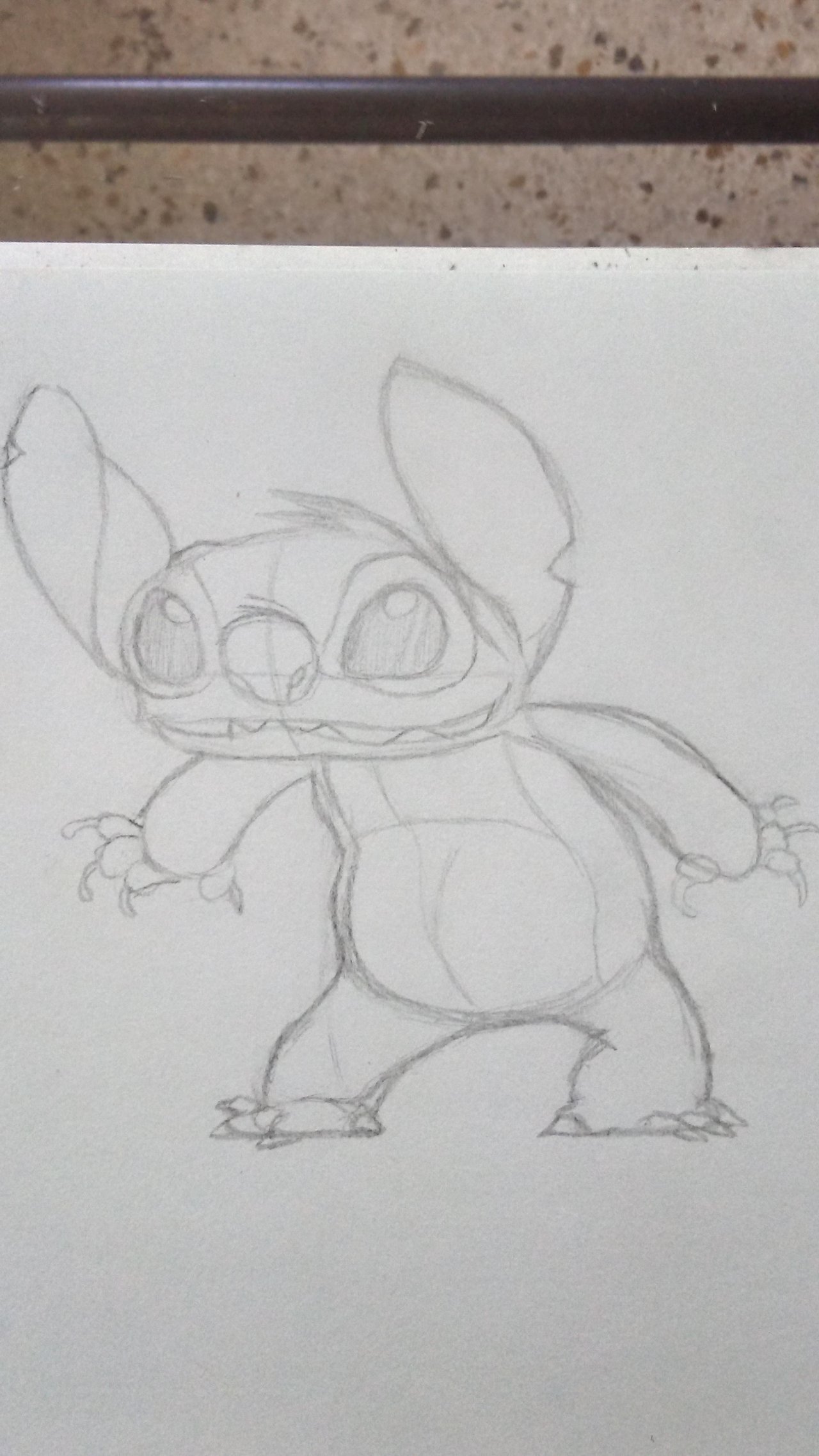 [ESP/ENG] Dibujo de STITCH (+Process)/ Drawing STITCH (+Process).