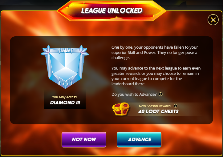 Diamond League Unlocked The Gold Albatross With Epic Pyromaniac Peakd