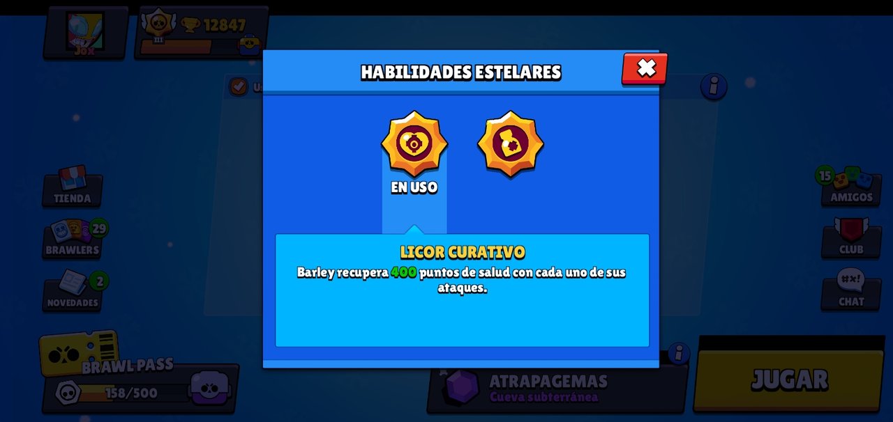 Esta Va Por Cuenta De La Casa Barley Brawl Stars Peakd - como recuperar cuenta de brawl stars