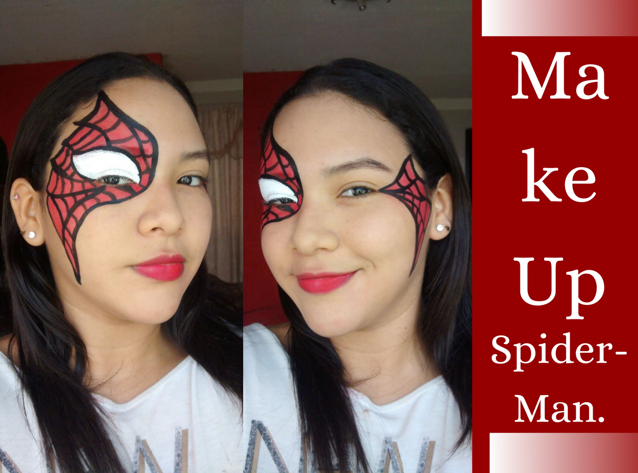 ESP-ENG] Makeup Artistry Inspired by My Favorite Character - Spider-Man |  Maquillaje Artístico Inspirado en mi Personaje Favorito - Spider-Man