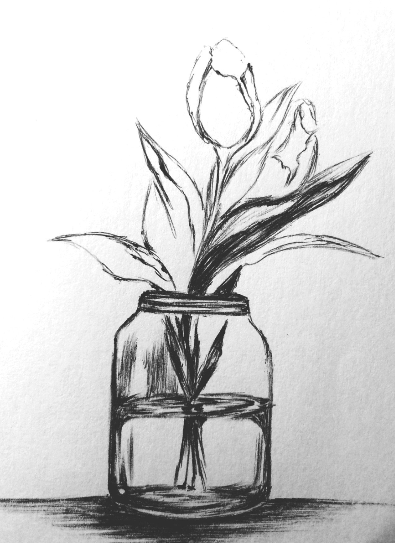 How to Draw Flowers With Vase | Flower pot Drawing (Very Easy Way) - YouTube-saigonsouth.com.vn