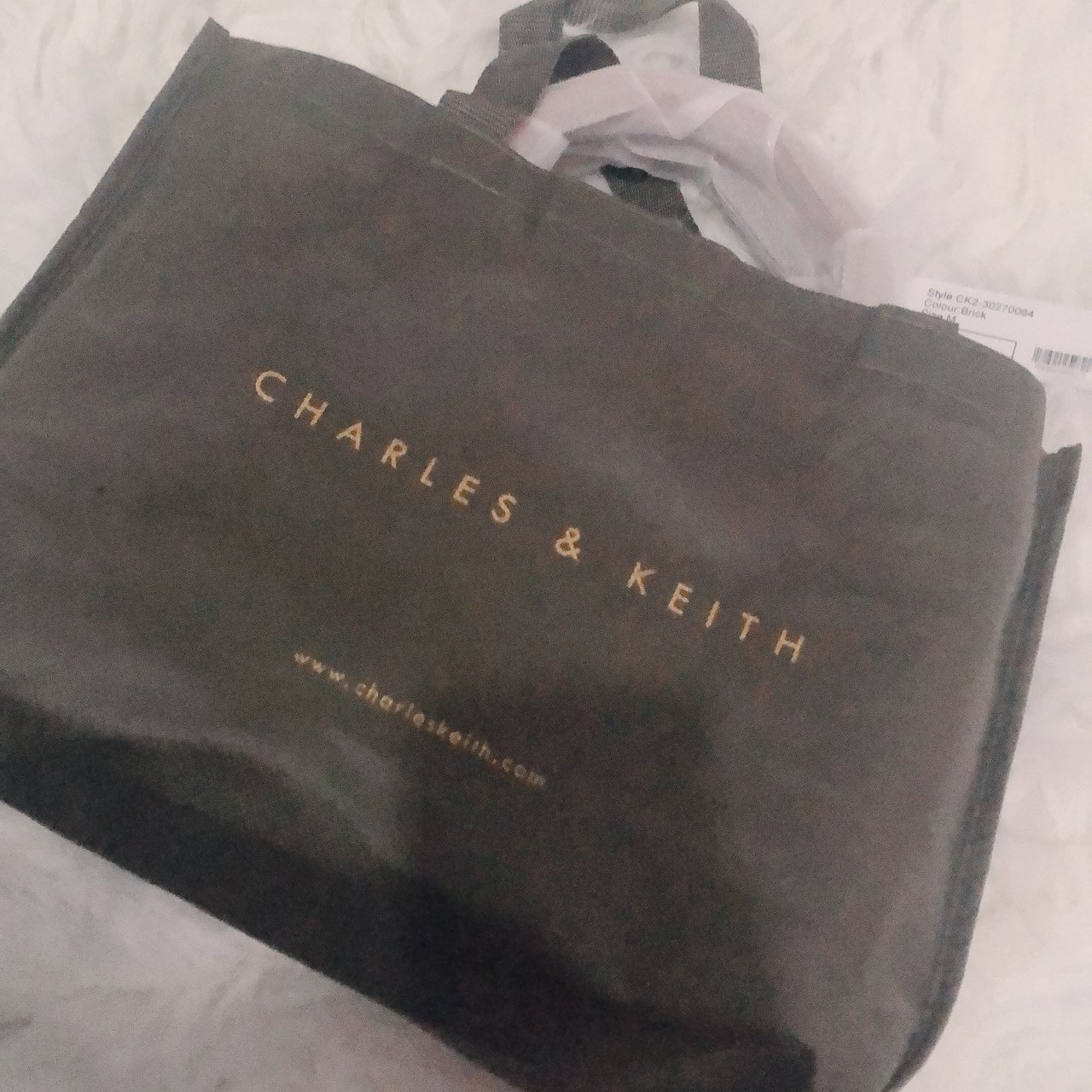 Charles & Keith Dustbag Tote Bags