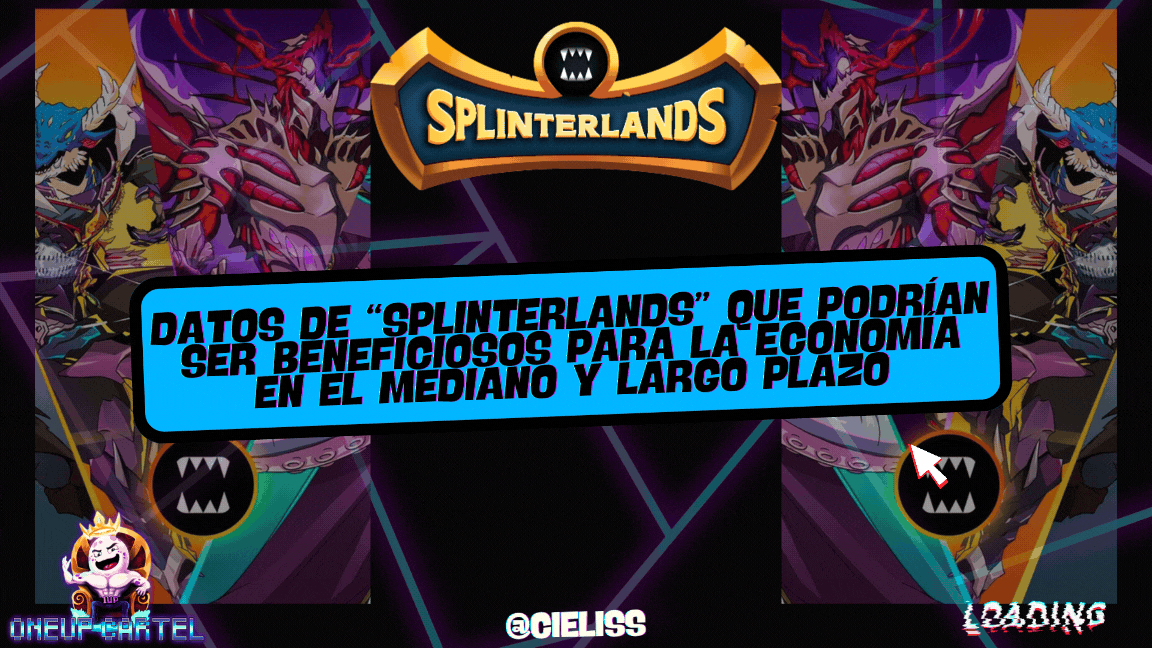 Datos de “Splinterlands” que podrían ser beneficiosos para la economía en el mediano y largo plazo