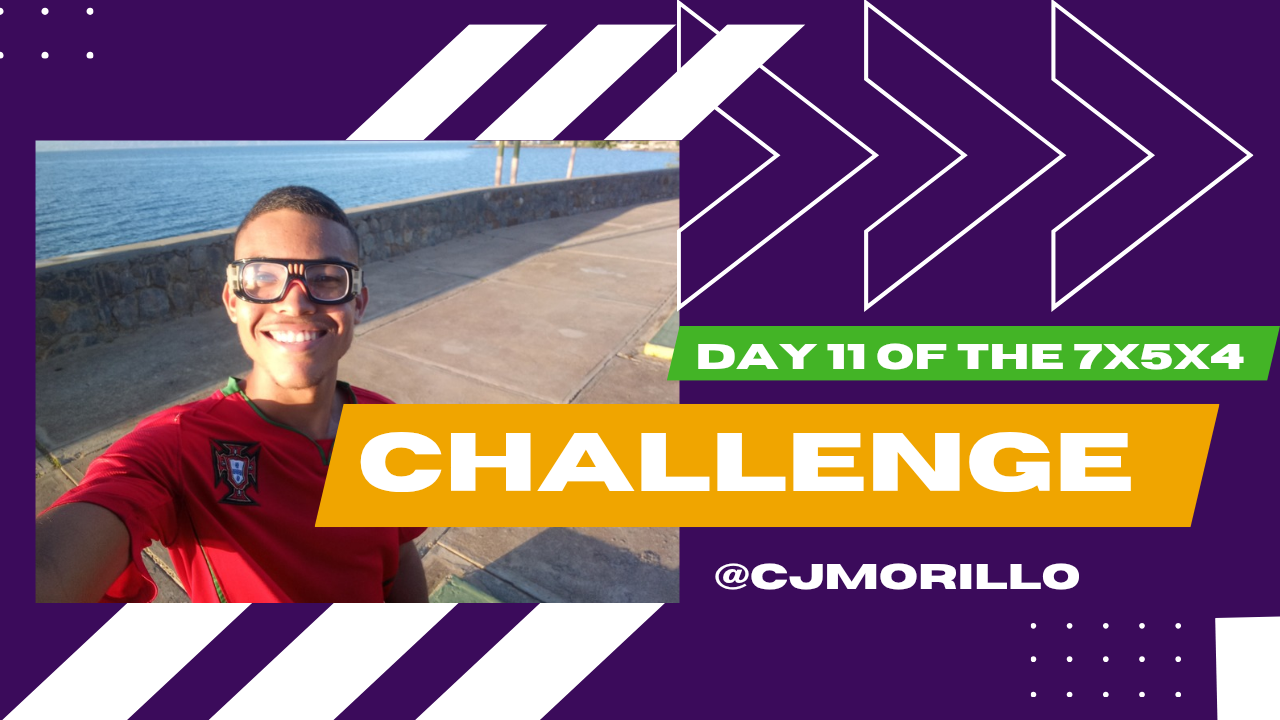 Dia 11 del Reto 7x5x4/ Day 11 of the 7x5x4 Challenge [🇪🇸/🇺🇸]