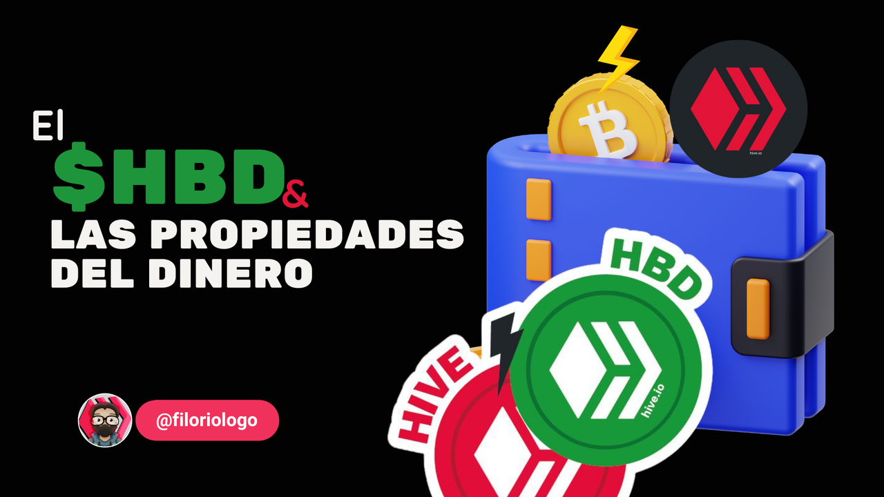 ¿El HBD responde a las propiedades del dinero?