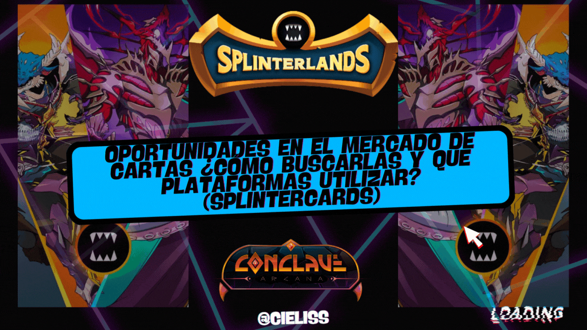Oportunidades en el mercado de cartas ¿Cómo buscarlas y que plataformas utilizar? (Splintercards) [EN-ES]