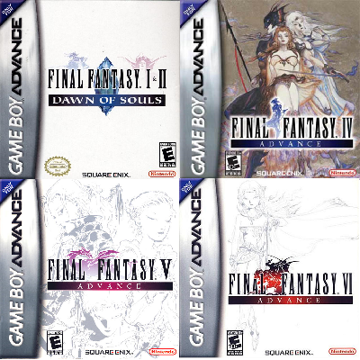 Retro Review - Final Fantasy I II IV V VI (GBA) special 100