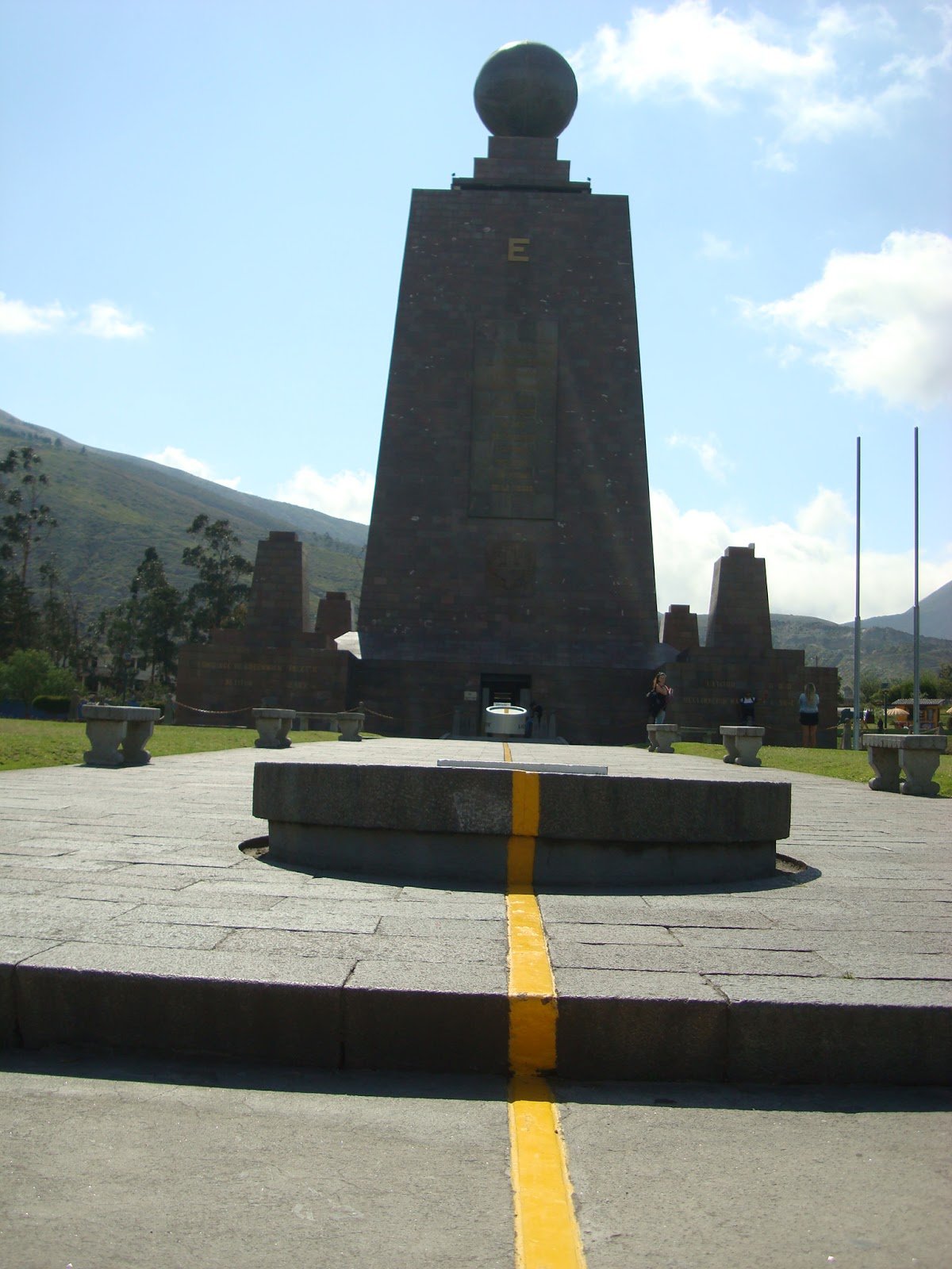 Middle of the World City. Ecuador