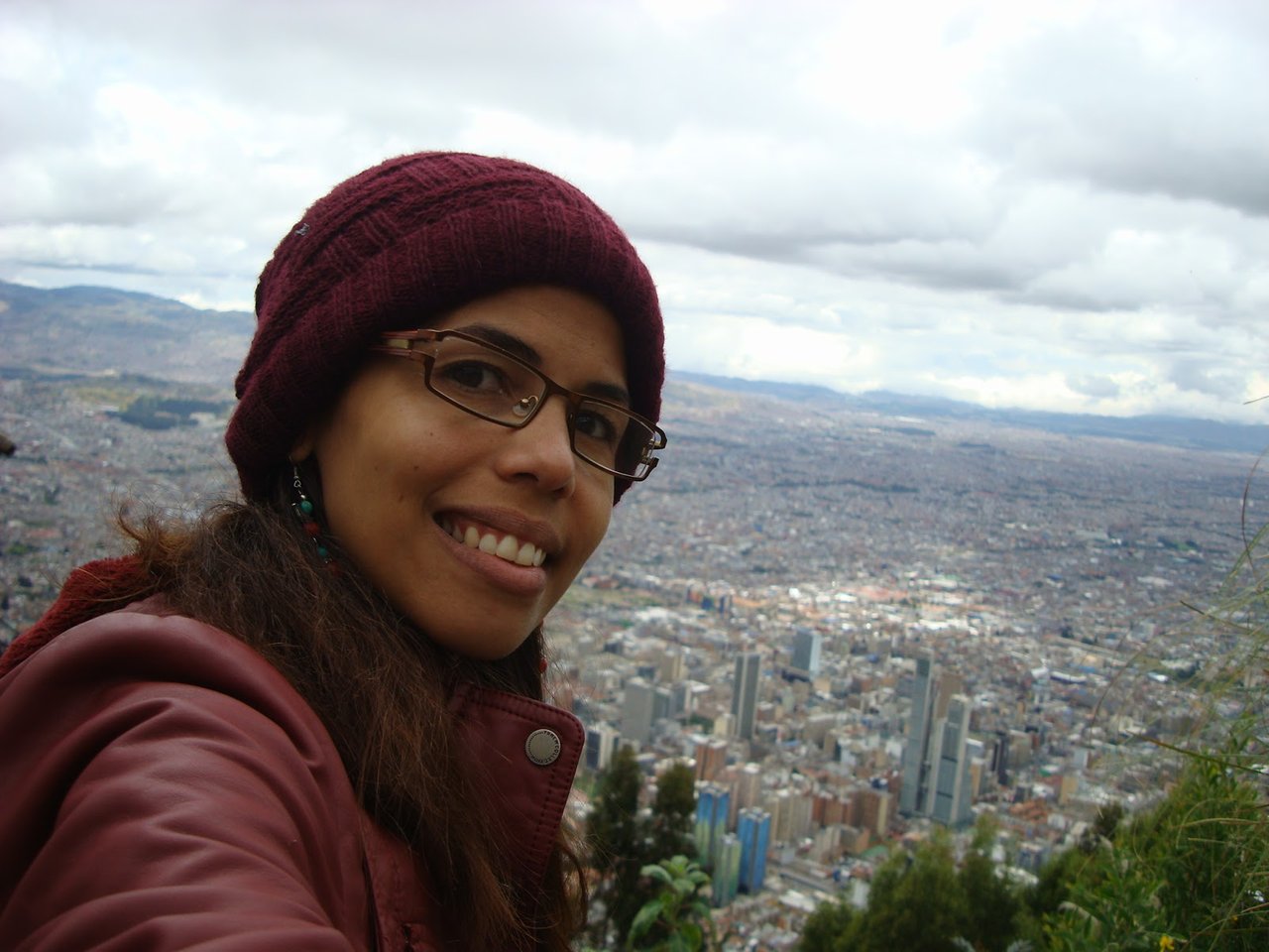 Bogotá seen from the Monserrate hill! Colombia