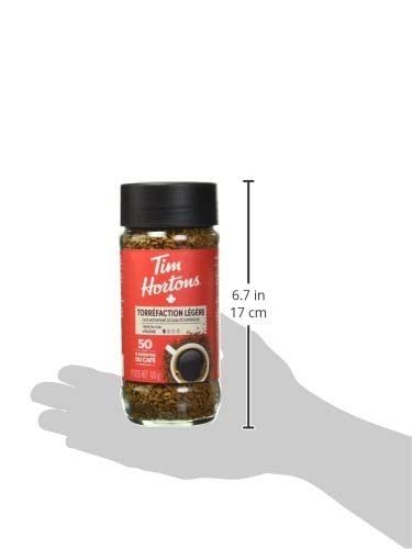 1 Premium Light Roast Instant Coffee by Tims, 100g/3.5oz (Imported from Canada)