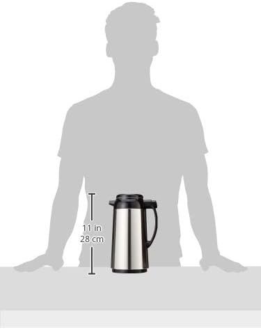 3 Stainless Steel Thermal Carafe, 1.0-Liter, Premium Quality