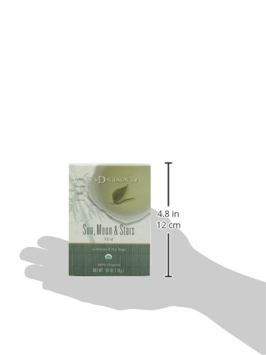 3 Davidson's Organics, Sun, Moon & Stars, 8-count Tea Bags, Pack of 12