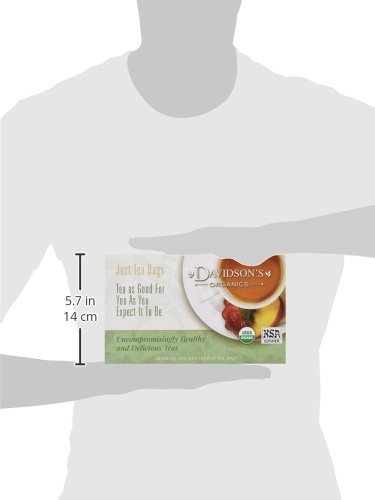 2 Davidson's Organics, Vanilla Essence, 100-count Unwrapped Tea Bags