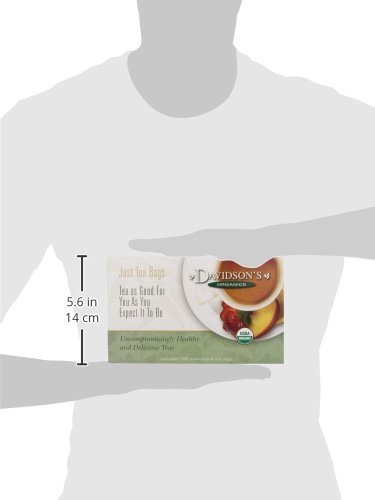 2 Davidson's Organics, Herbal Classic Chai, 100-count Unwrapped Tea Bags