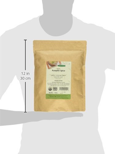 3 Davidson's Organics, Pumpkin Spice, Loose Leaf Tea, 16-Ounce Bag