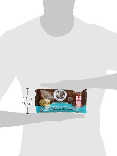 3 Equal Exchange Organic Chocolate Chips | Semi-Sweet | 55% Cacao | 10 Ounce (Pack of 12)