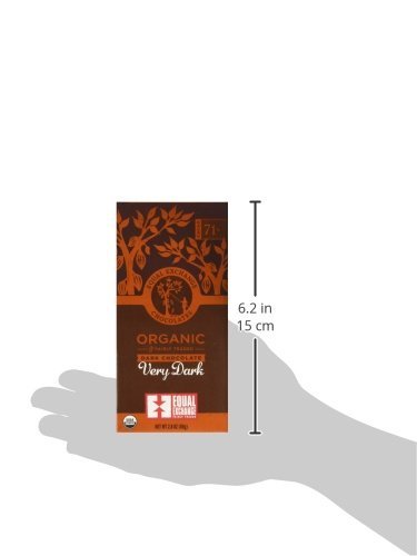 3 Equal Exchange Organic Very Dark Chocolate, 2.8 Ounce, Pack of 6
