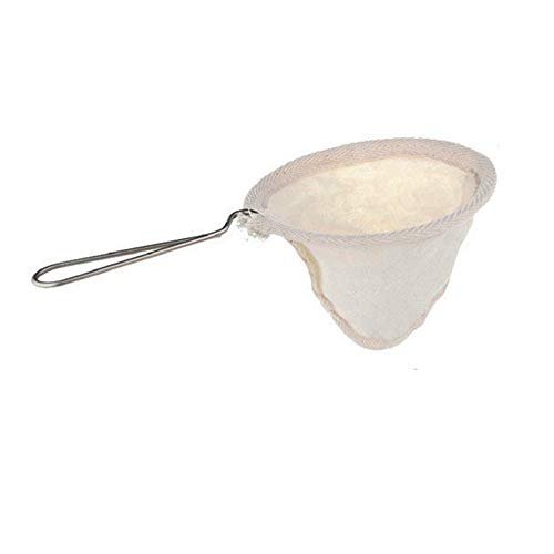 4 Flannel Coffee Filter with Stainless Steel Handle